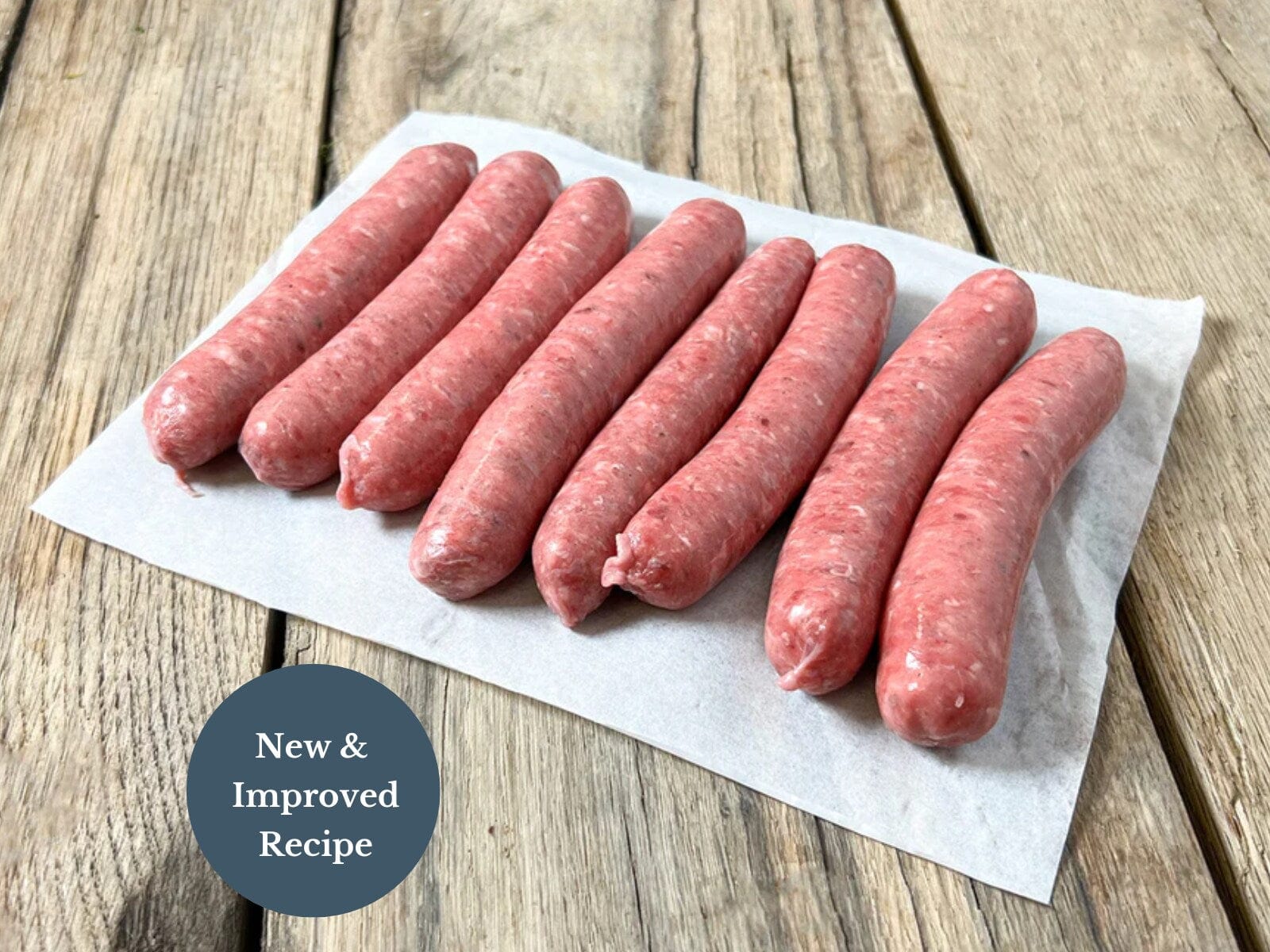 Eversfield Organic Beef Beef Chipolatas with Cracked Black Pepper 340g