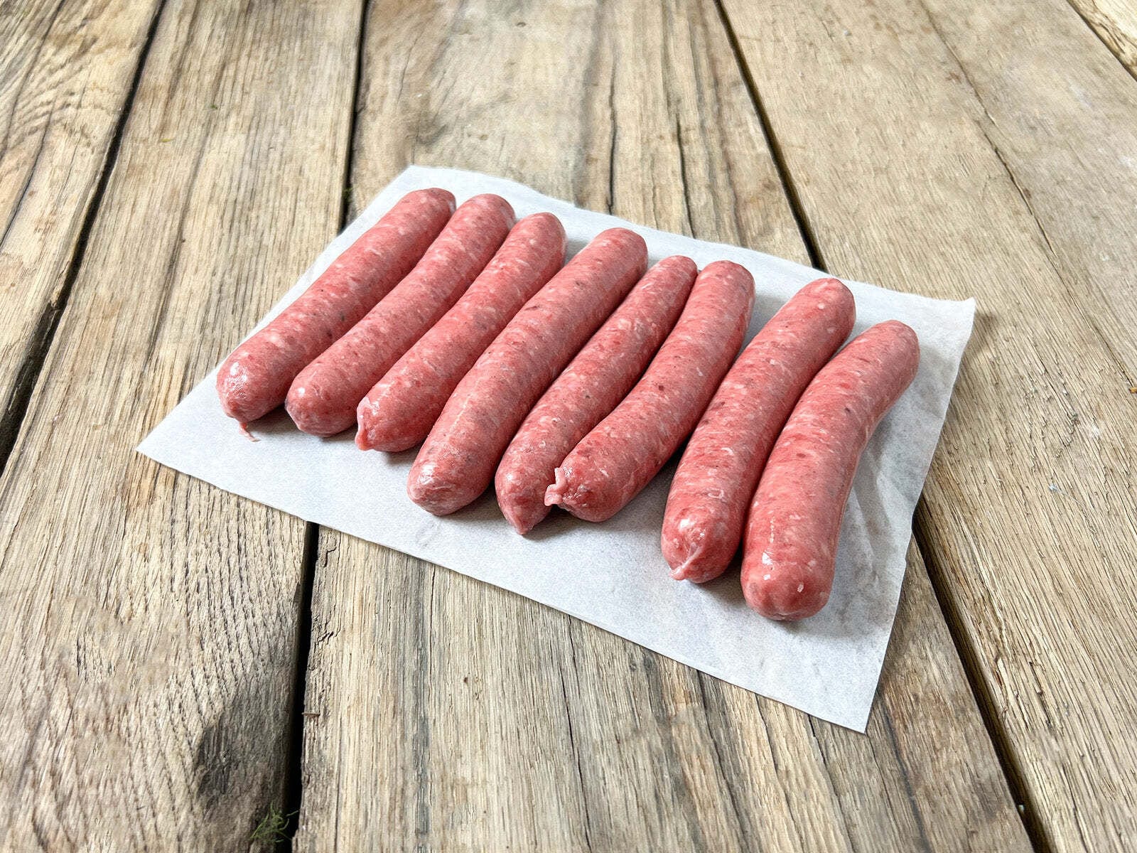 Eversfield Organic Beef Beef Chipolatas with Cracked Black Pepper 340g