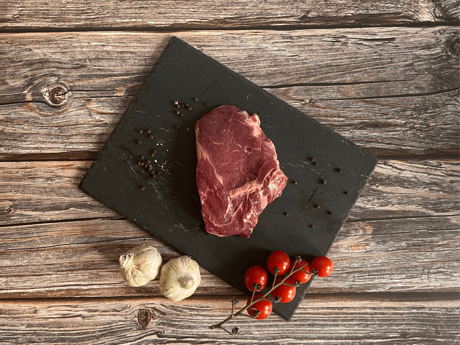 Eversfield Organic Beef Organic 28 Day Aged Beef Rib Eye Steak 220g- 1 Steak