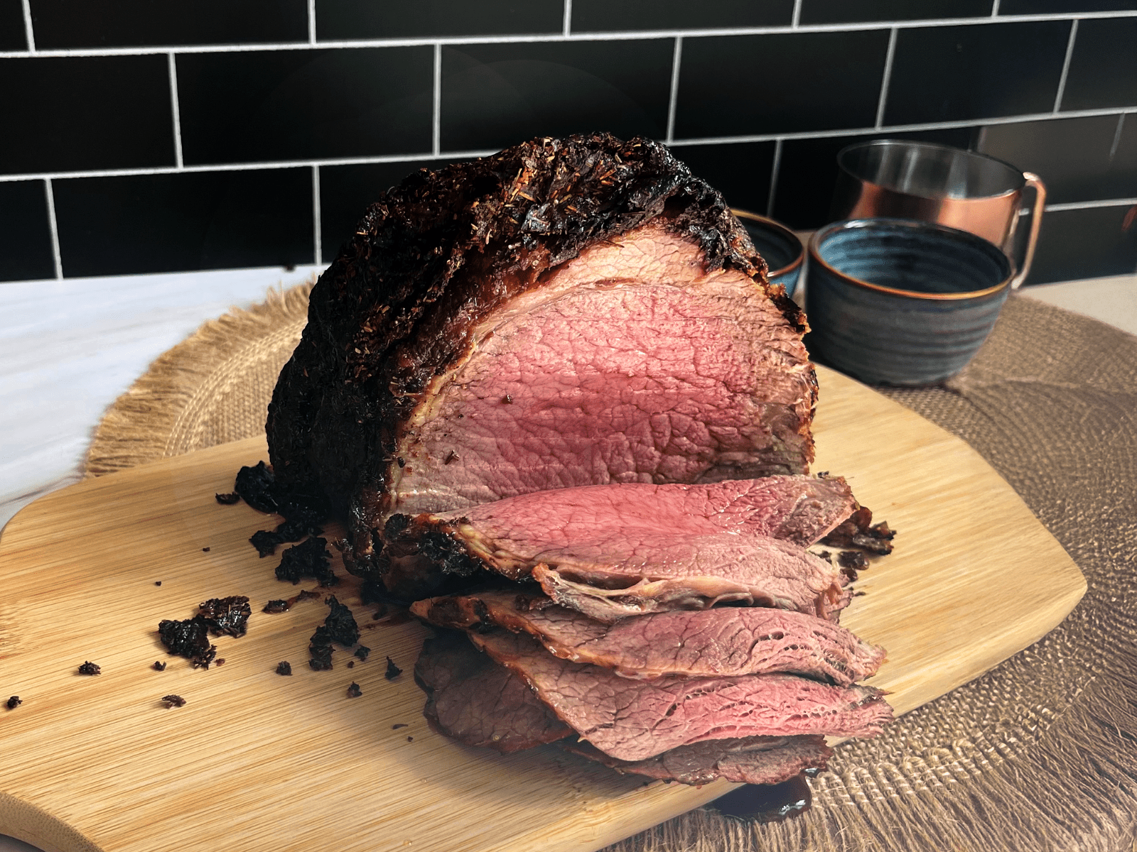 Eversfield Organic Beef Organic Herb-Crusted Beef with Horseradish 1.5kg