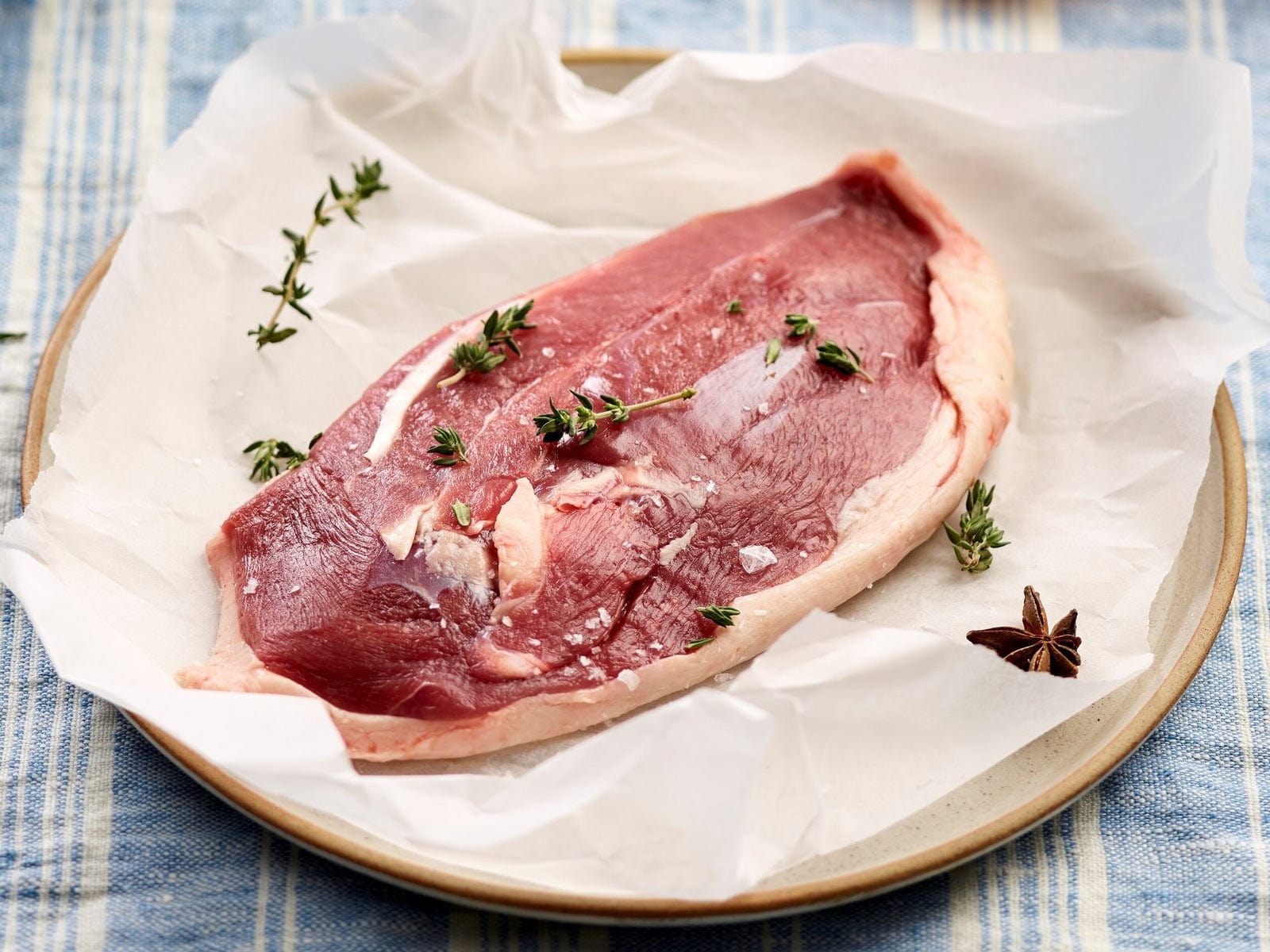 Eversfield Organic Duck Duck Breasts, Previously Frozen 560g