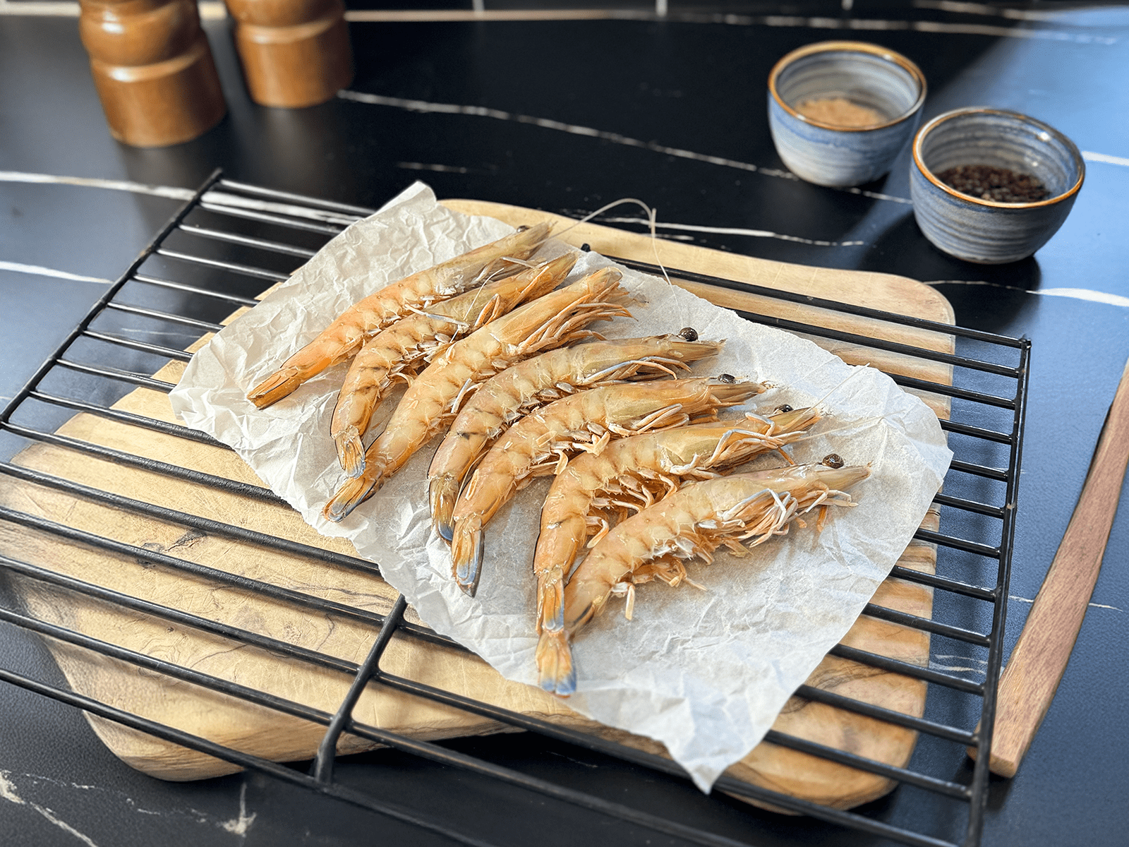 Eversfield Organic Fish Wild King Prawns 250g