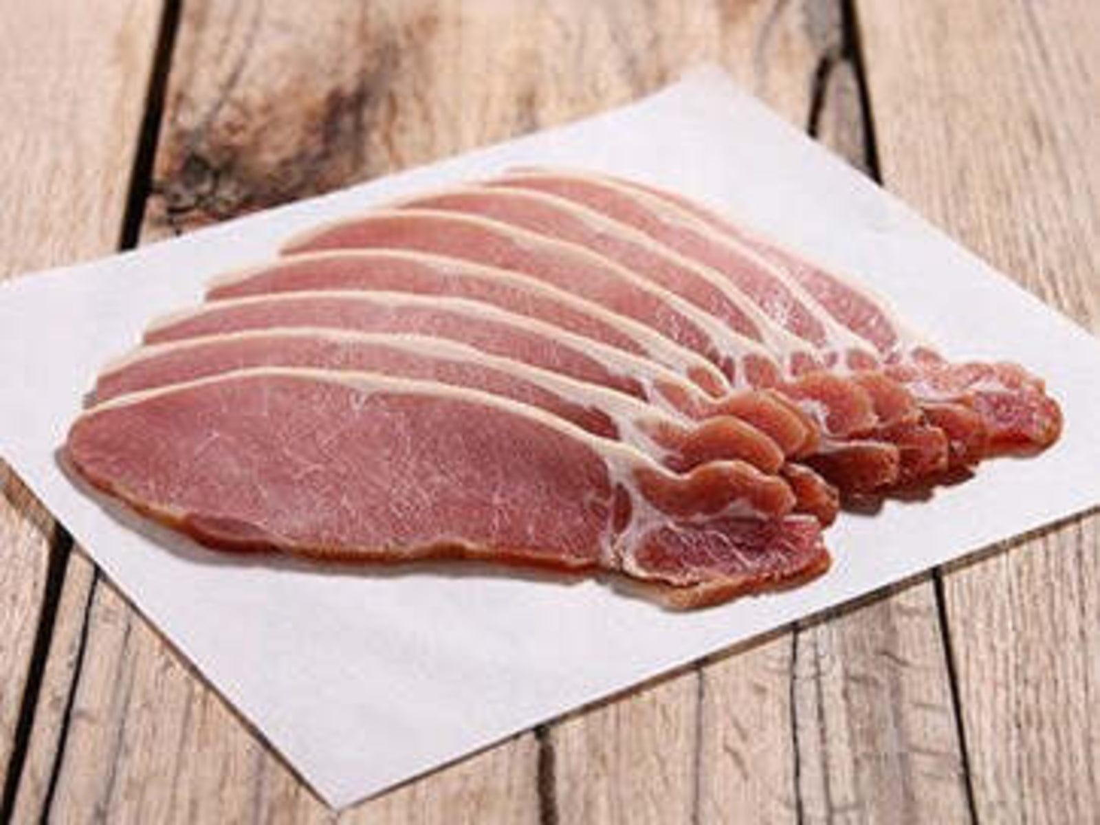 Eversfield Organic Ham and Bacon Nitrate-Free Smoked Back Bacon 200g