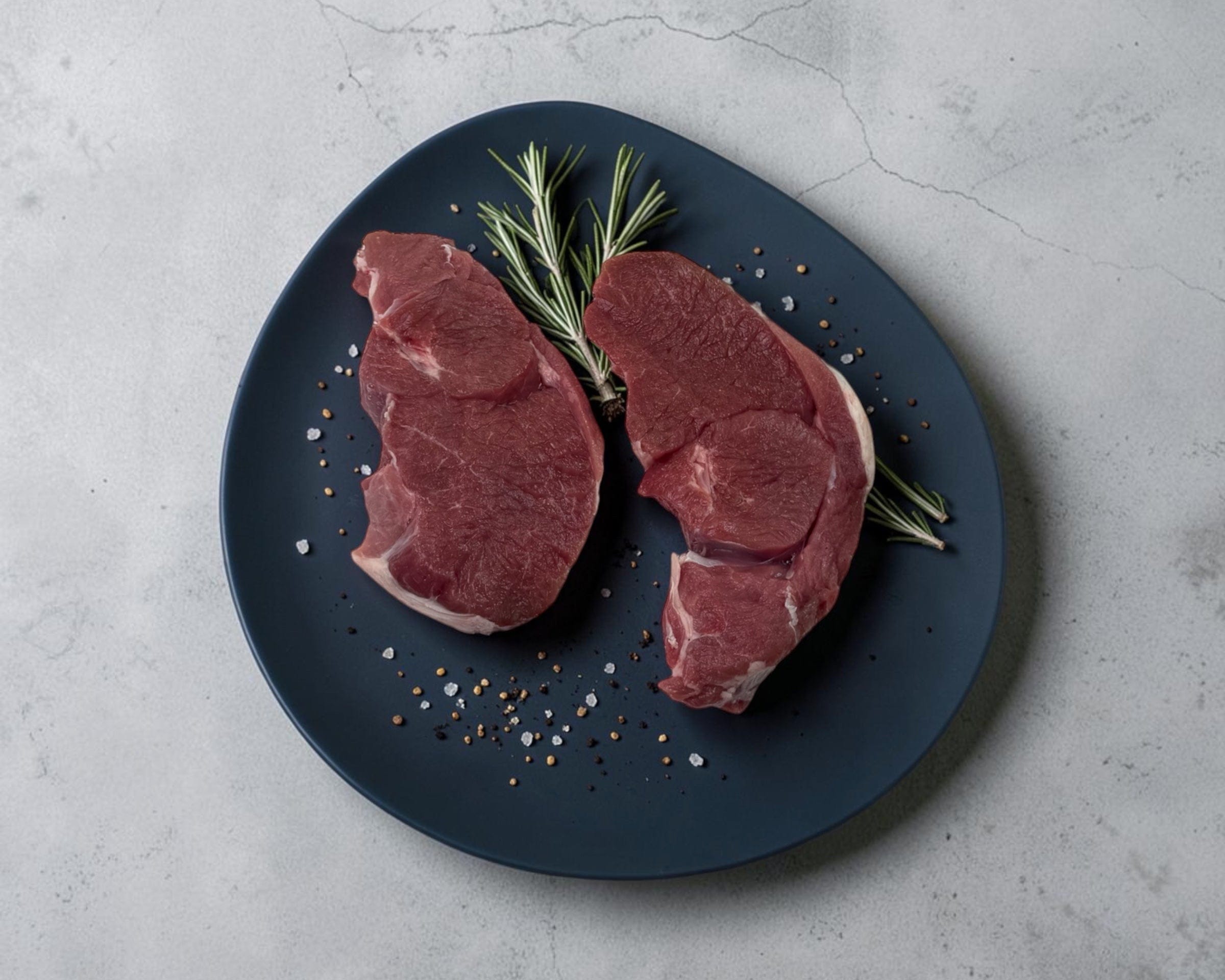 Eversfield Organic Lamb Organic Lamb Leg Steaks 360g