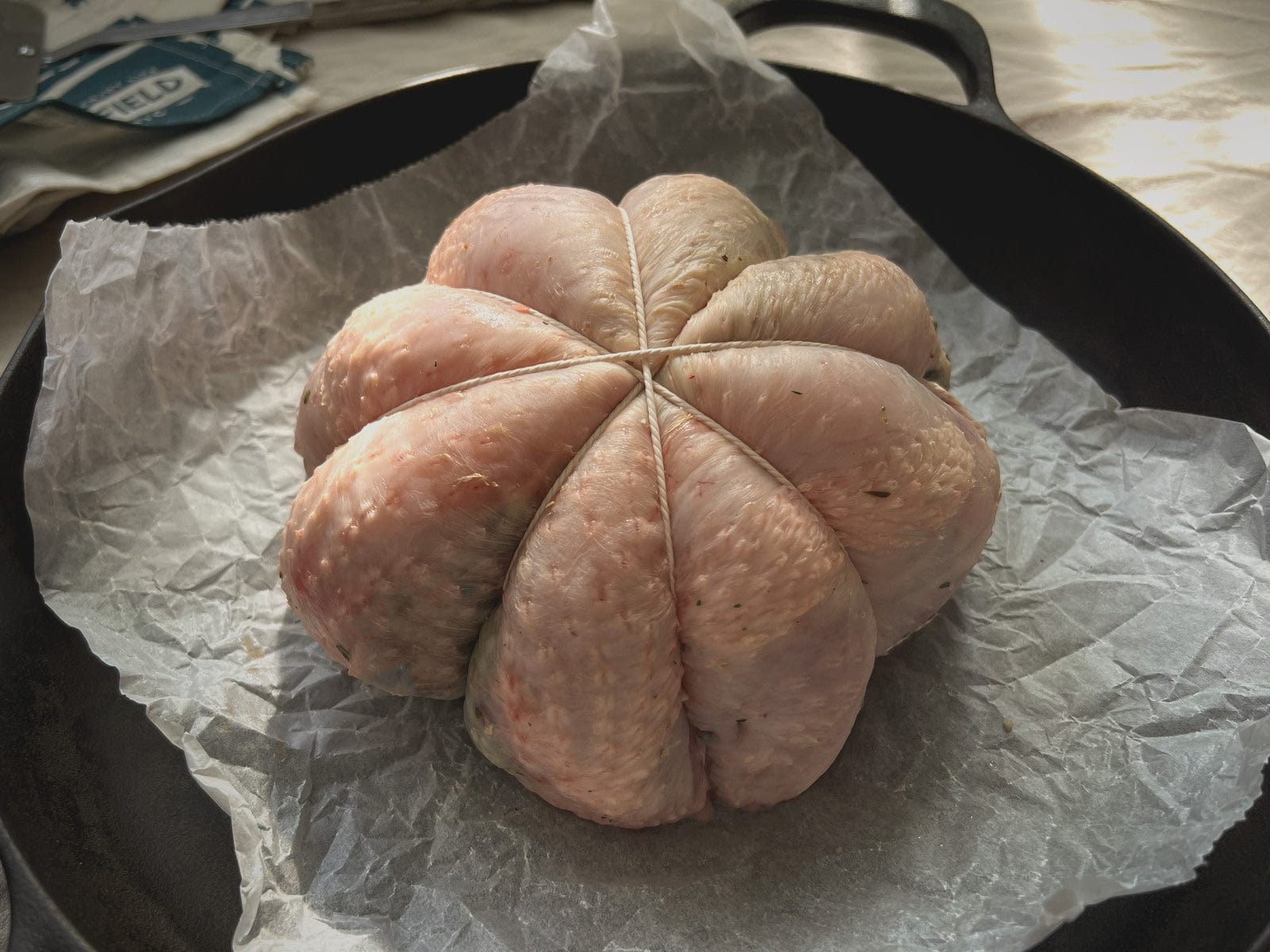 Eversfield Organic  Lemon & Herb Stuffed Boneless Chicken 1.2kg