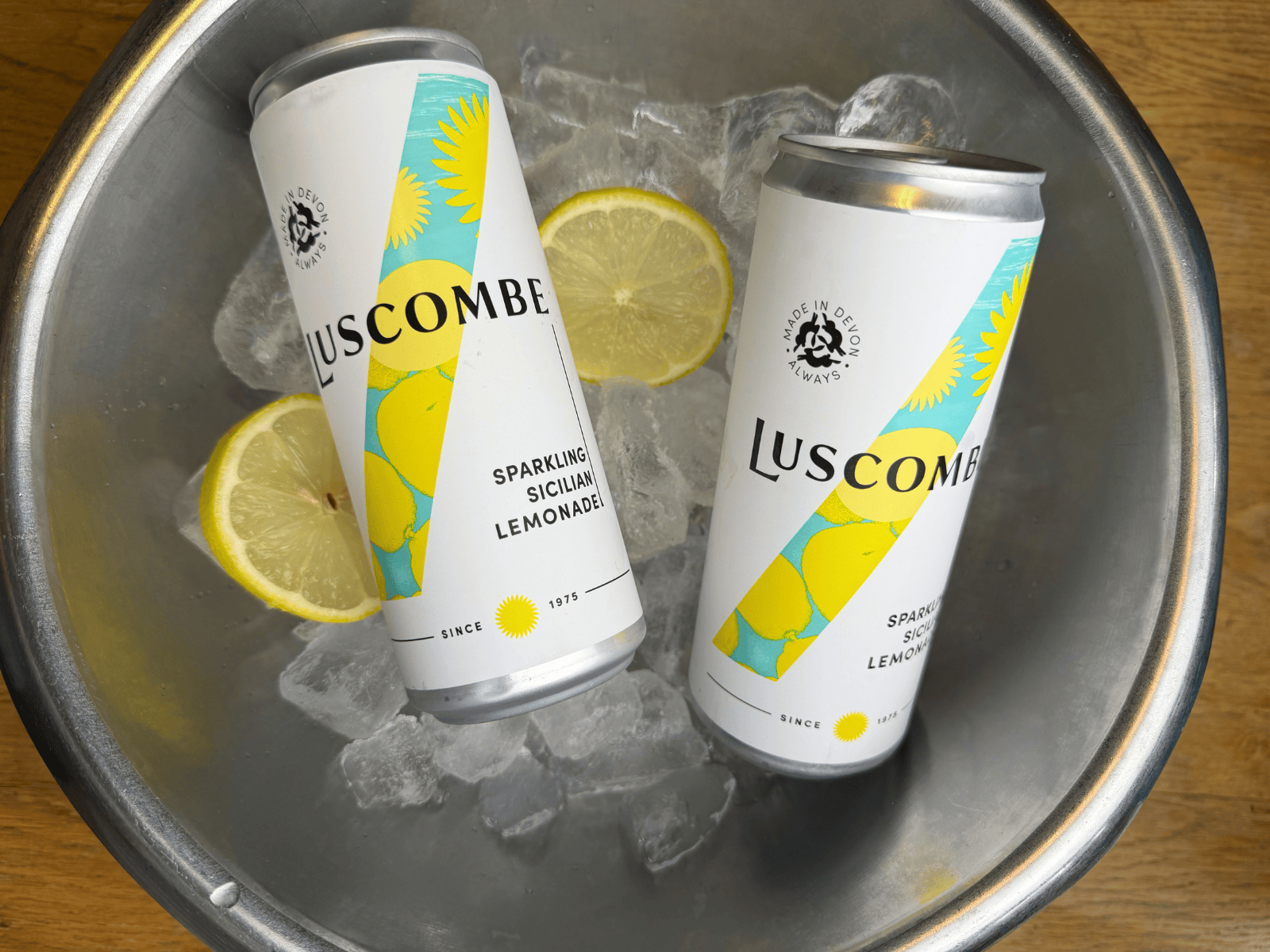 Eversfield Organic Luscombe Sicilian Lemonade 12 x cans