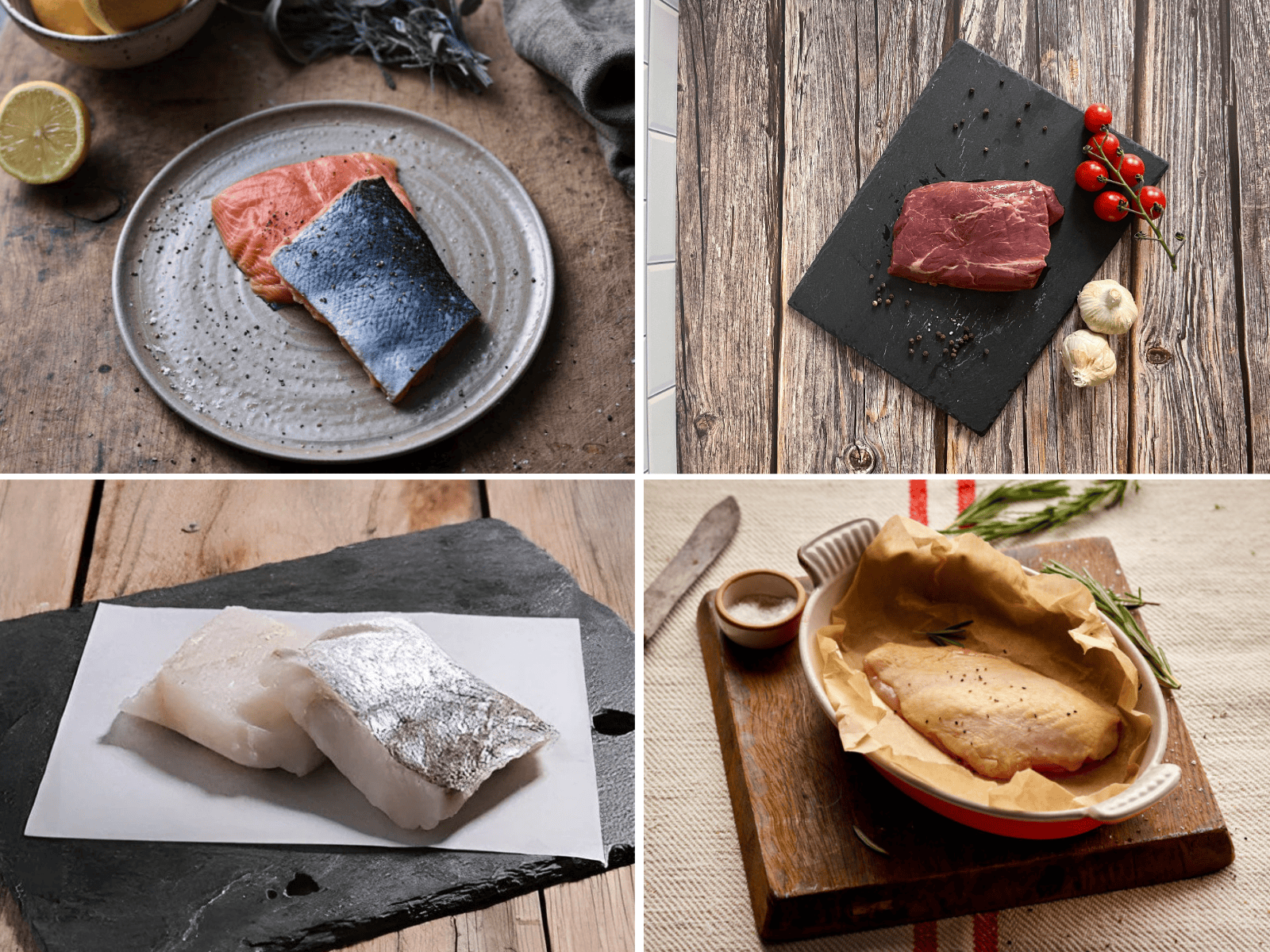 Eversfield Organic  Meat and Fish Selection Box Organic Meat & Wild Fish Box