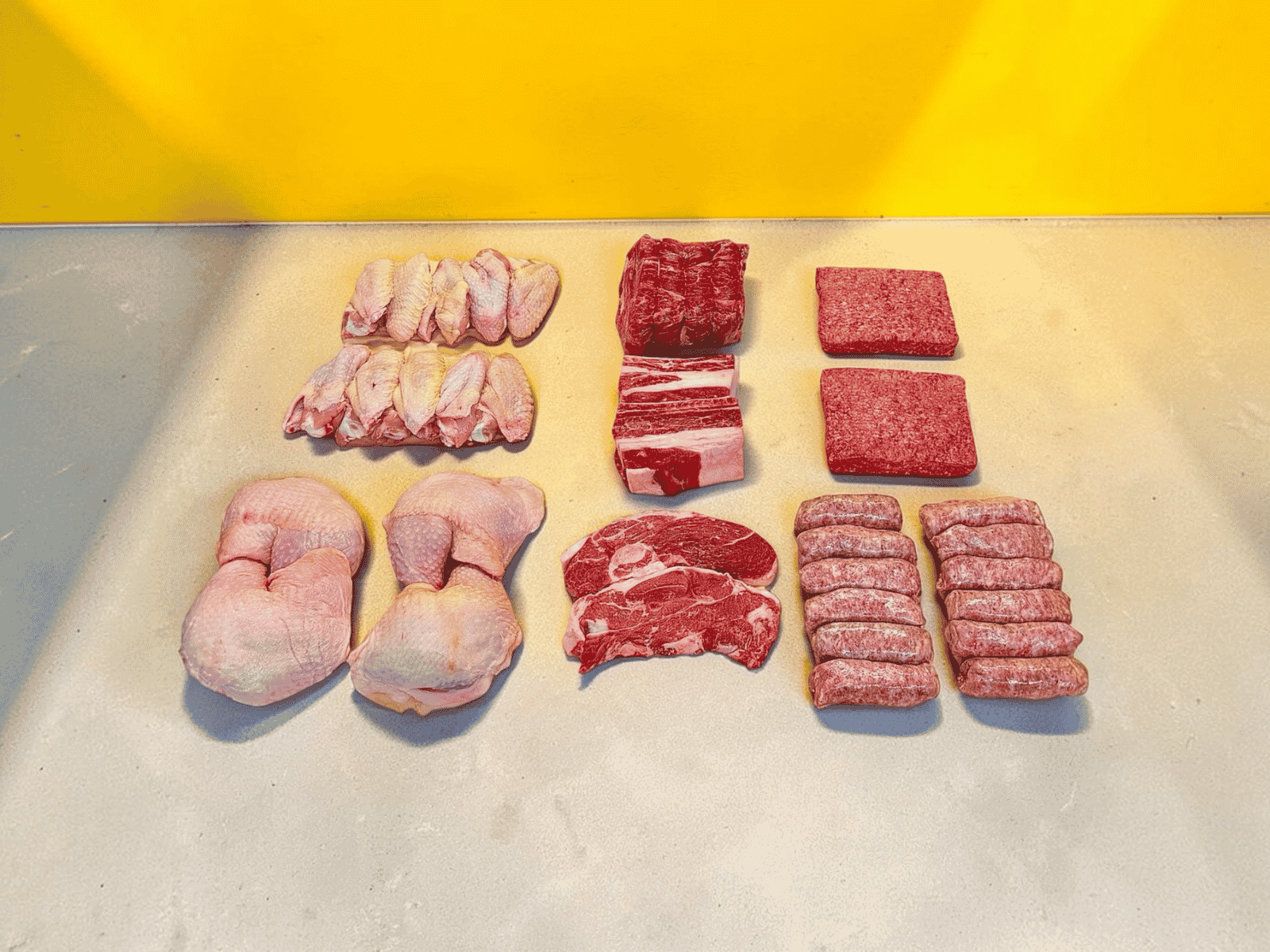 Eversfield Organic  Meat and Fish Selection Box The June Organic Meat Box