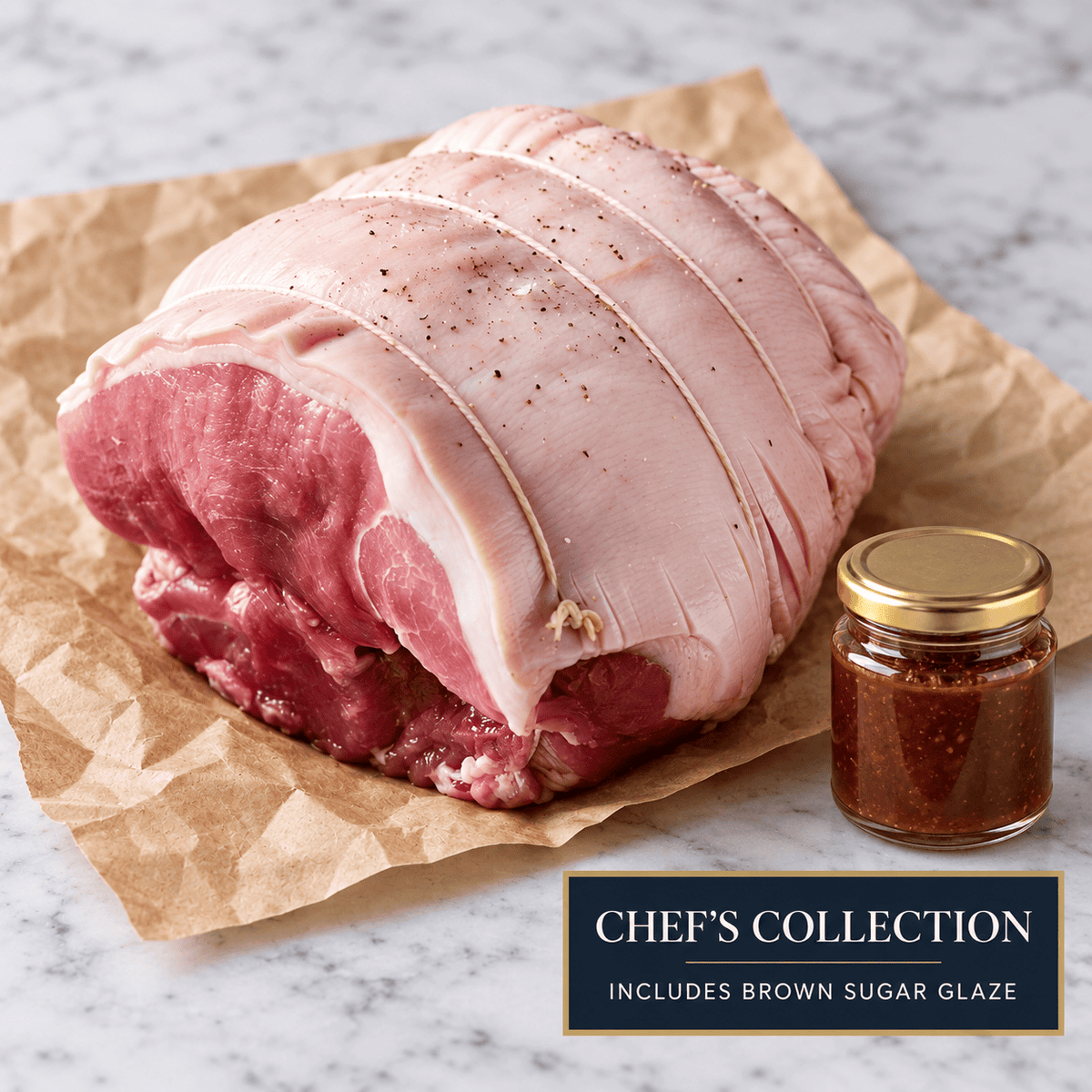 Eversfield Organic  Organic Gammon Joint with Brown Sugar Glaze