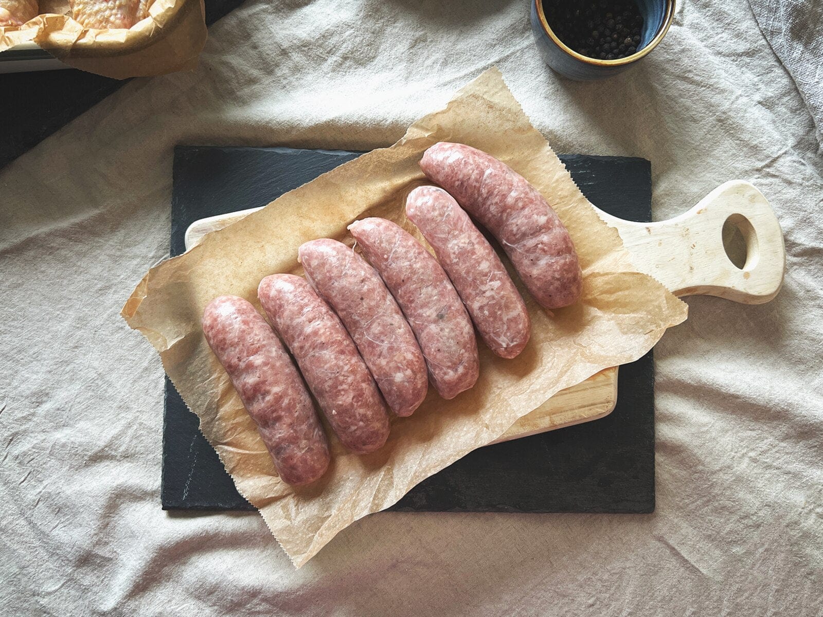 Eversfield Organic Pork Honey Pork Sausages 400g