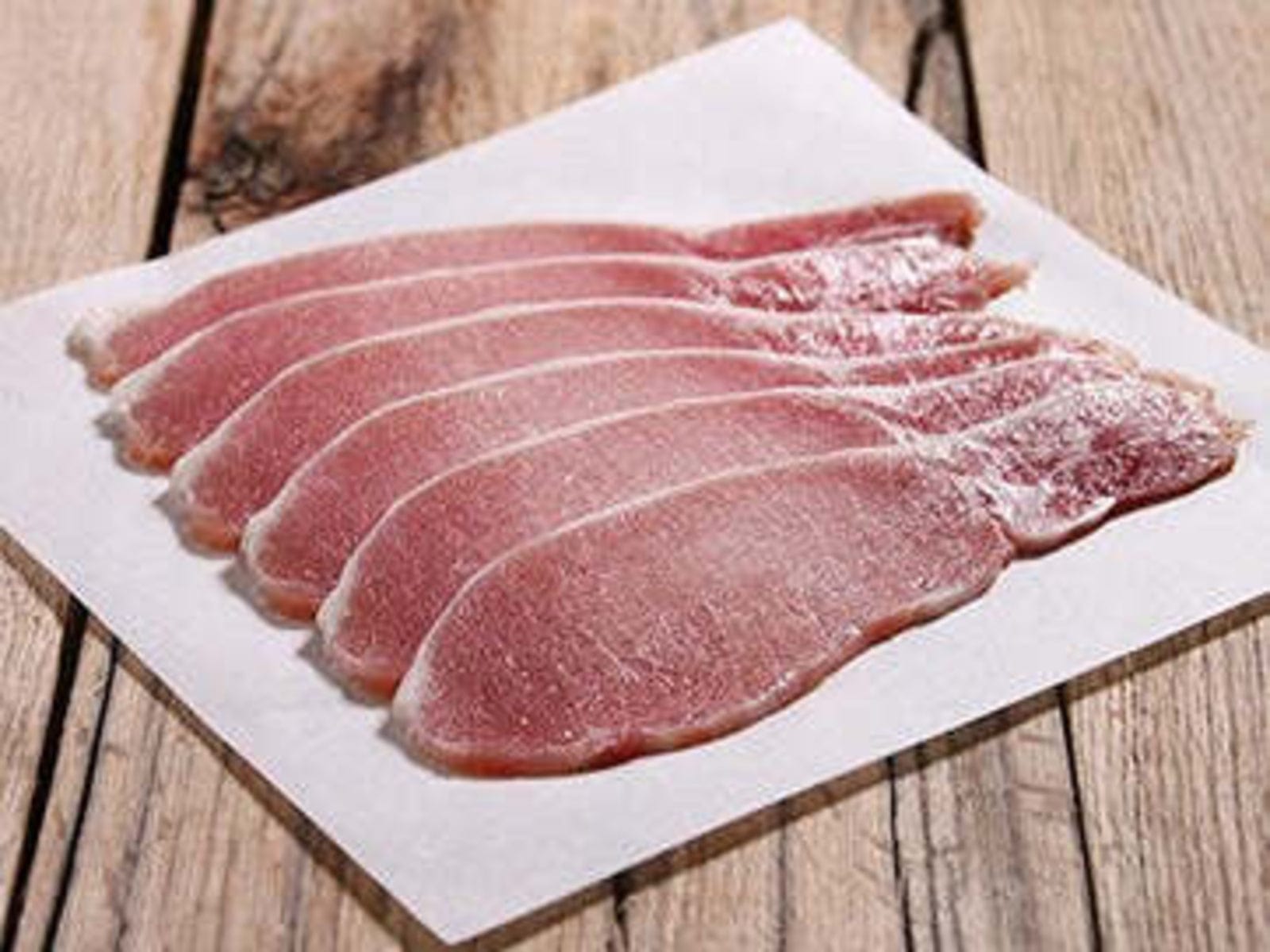 Eversfield Organic Pork Nitrate-Free Unsmoked Back Bacon 200g