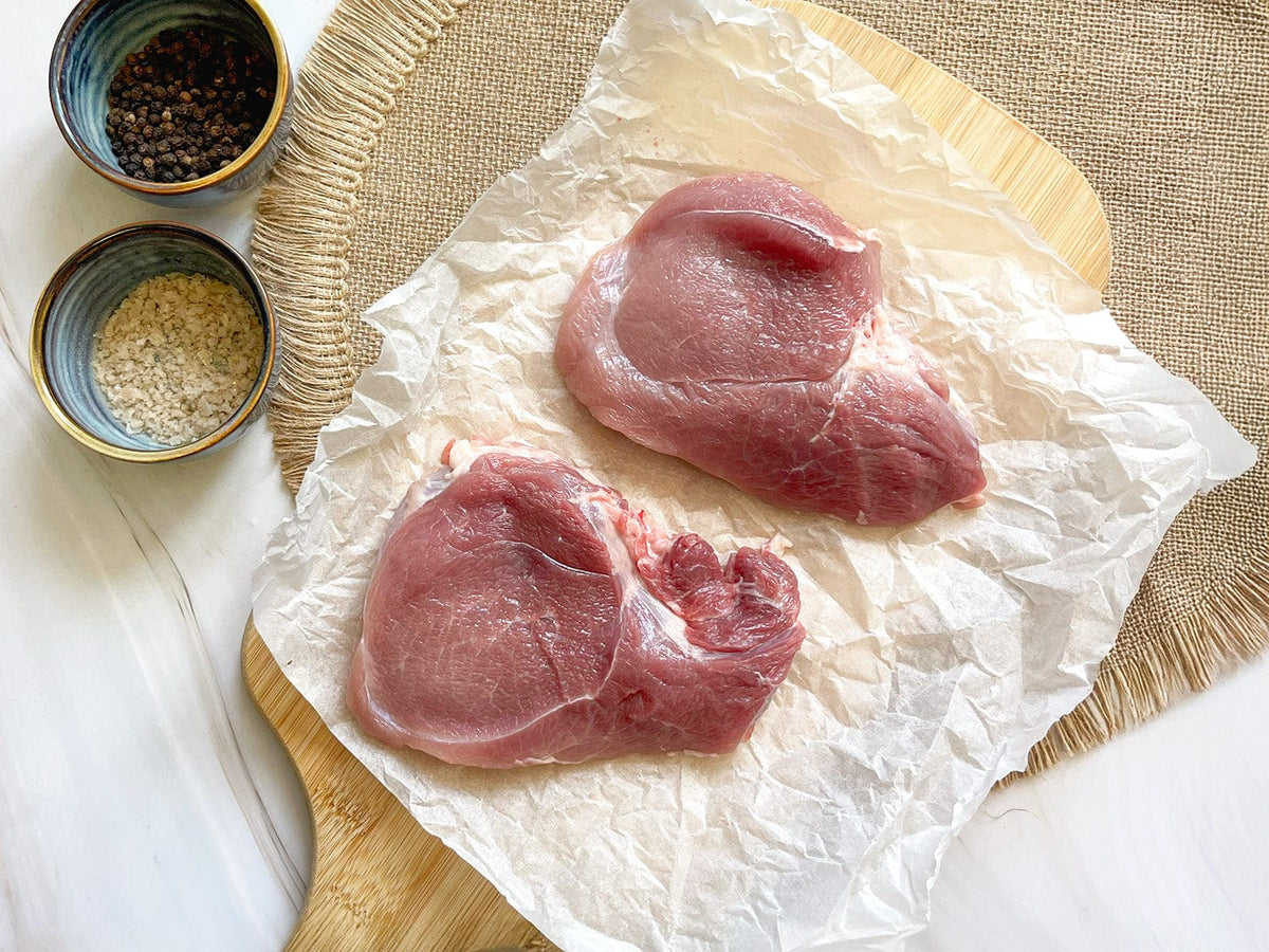 Organic Pork Rump Steaks | Eversfield Organic | UK Delivery