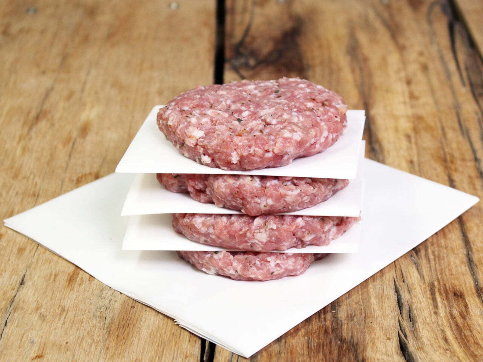 Eversfield Organic Pork Pork & Apple Burgers 460g