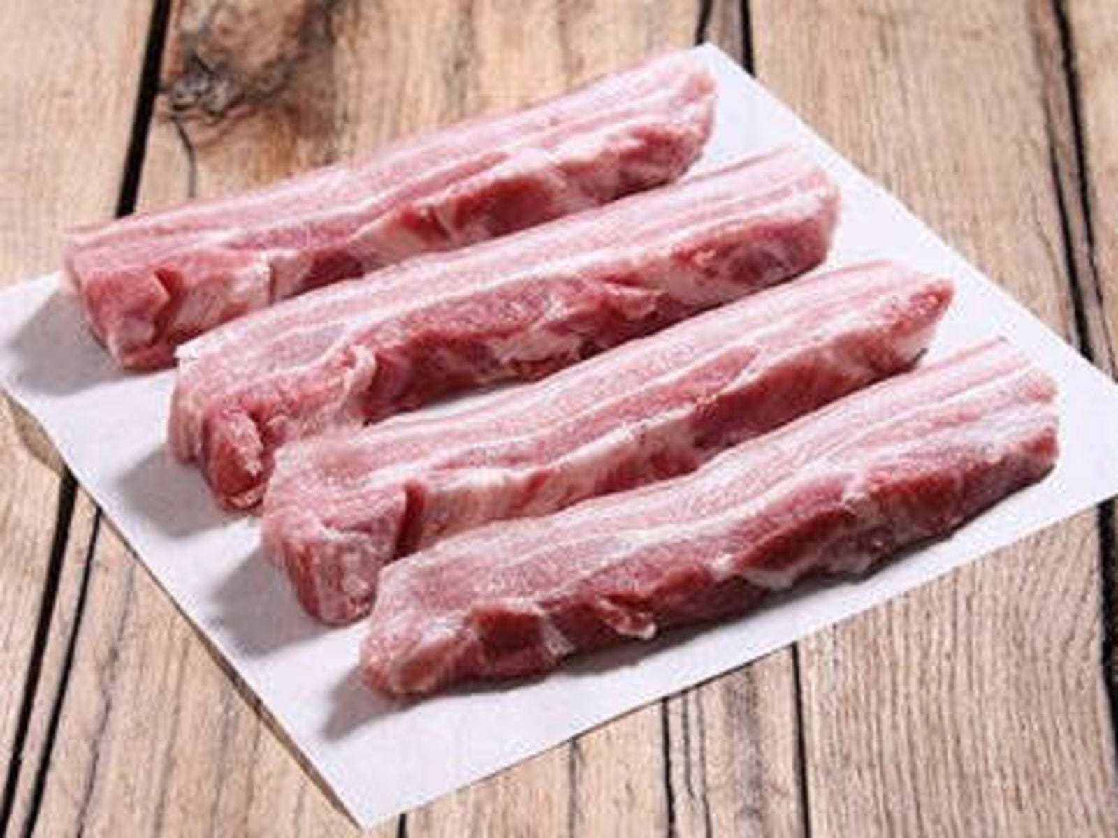 Eversfield Organic Pork Pork Belly Strips 500g