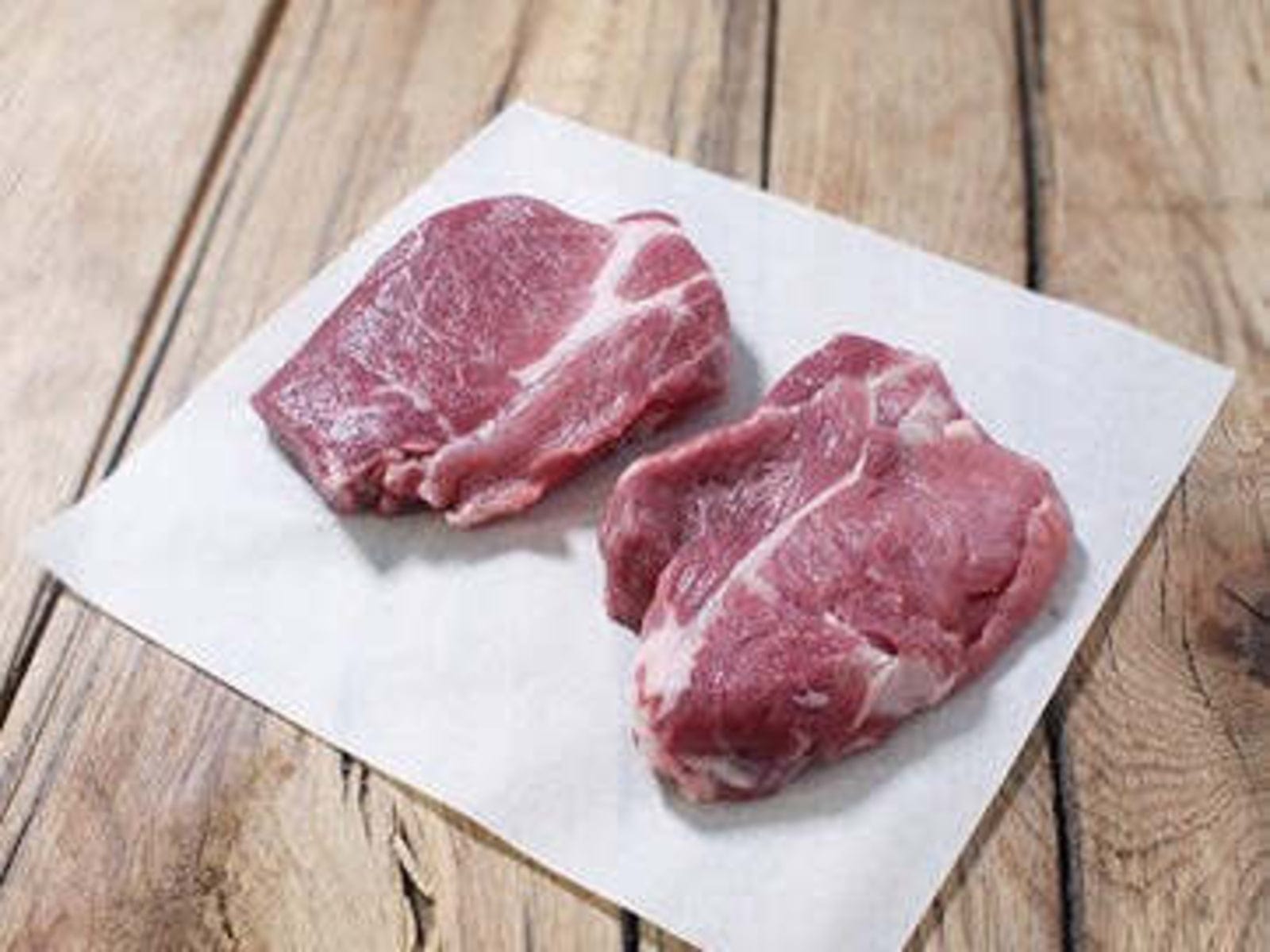 Eversfield Organic Pork Pork Collar Steaks 340g