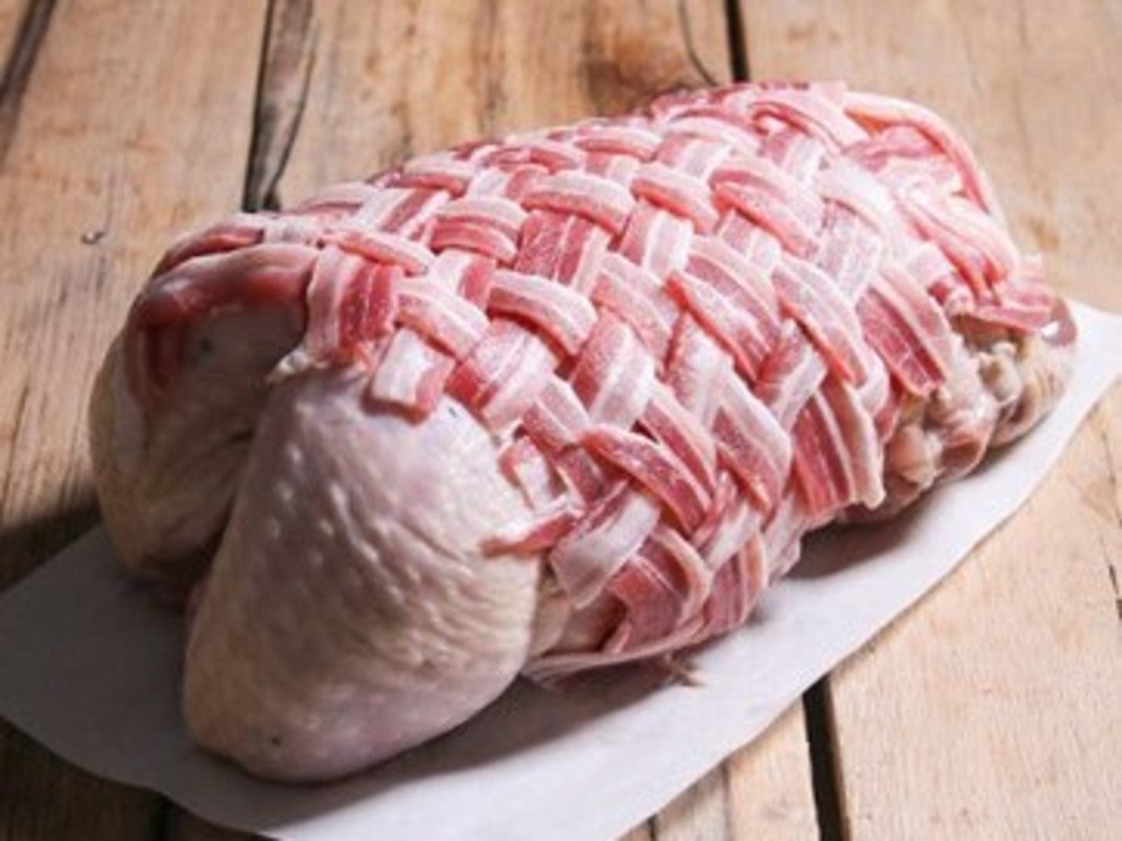 Eversfield Organic turkey Devon Organic Turkey Boned & Rolled with Bacon, Bronze