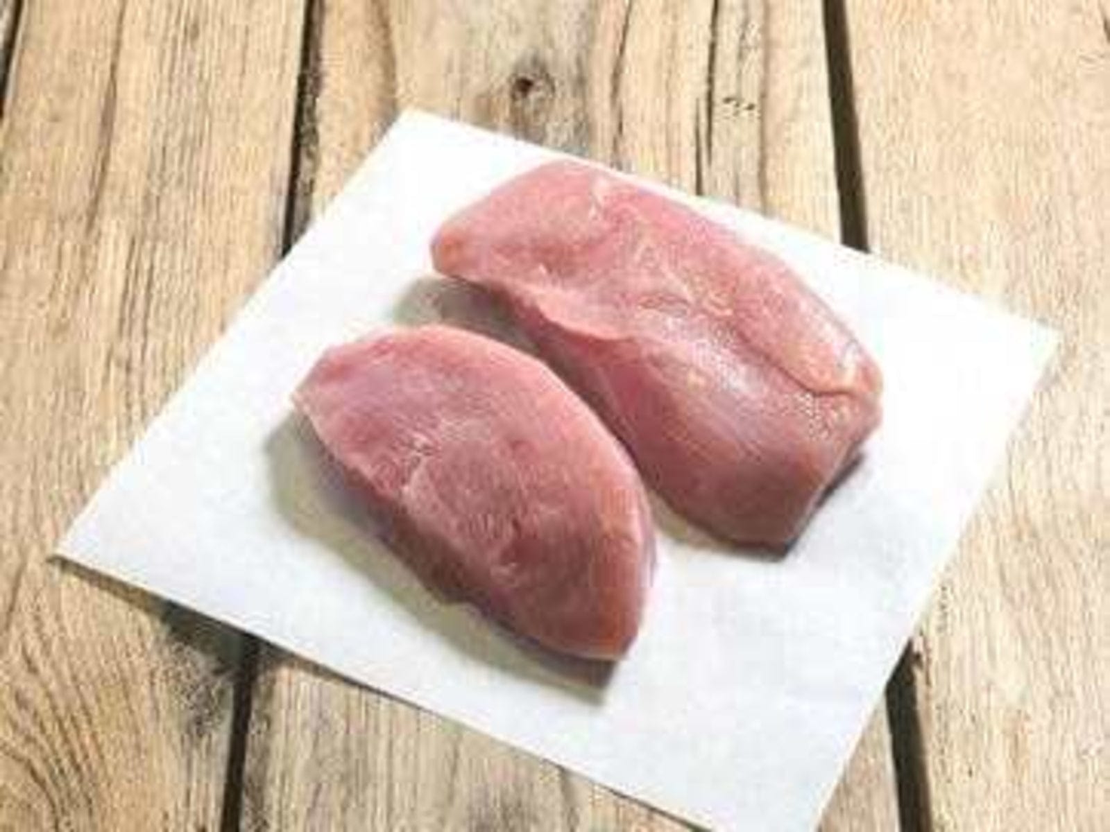 Eversfield Organic turkey Turkey Breast Steaks, Previously Frozen 400g