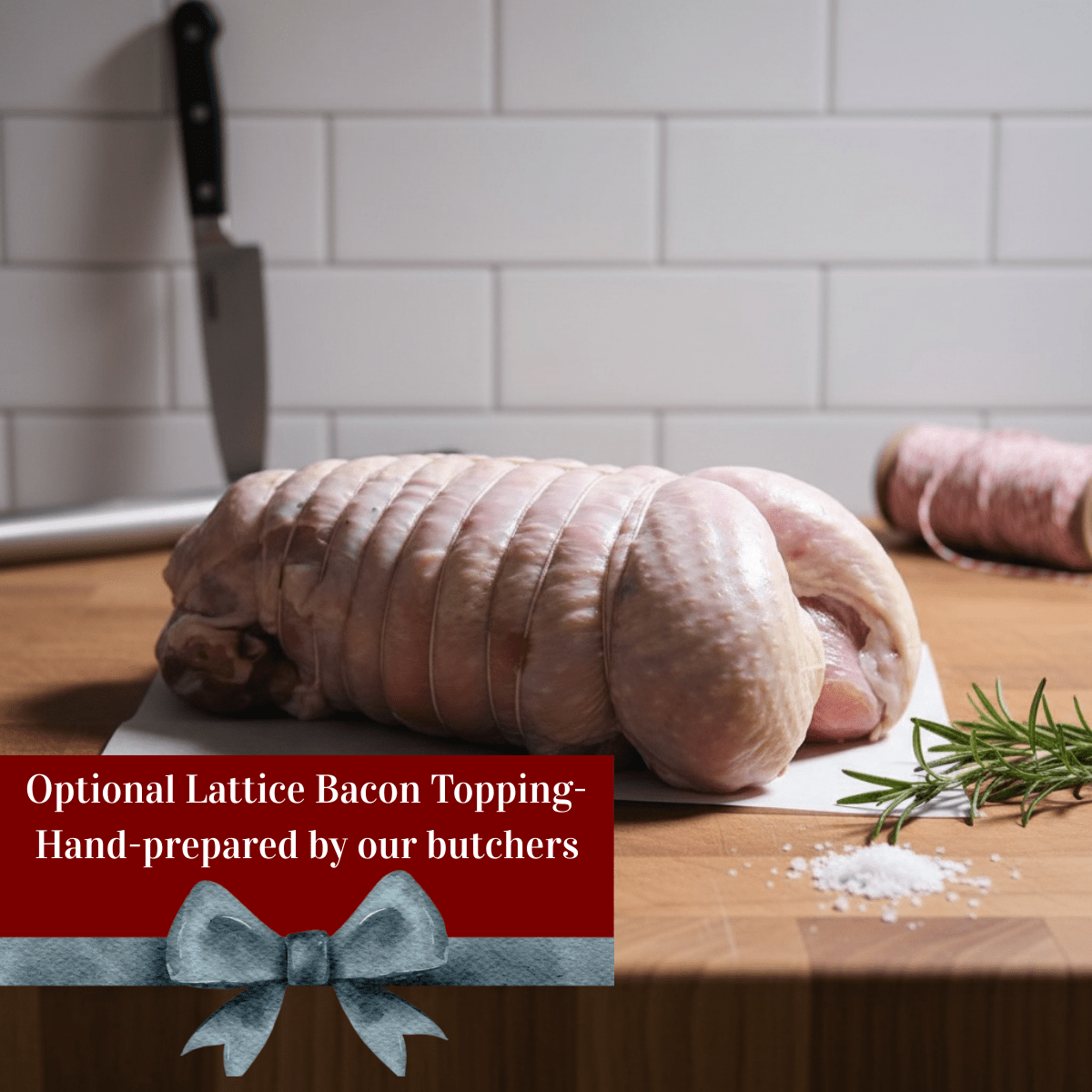 Eversfield Organic turkey Whole Organic Turkey Boned & Rolled