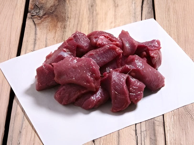 Eversfield Organic Wild Game Wild Venison Diced 400g