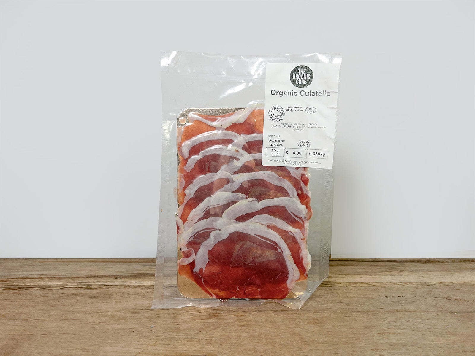 The Organic Cure Charcuterie Culatello, The Organic Cure 70g