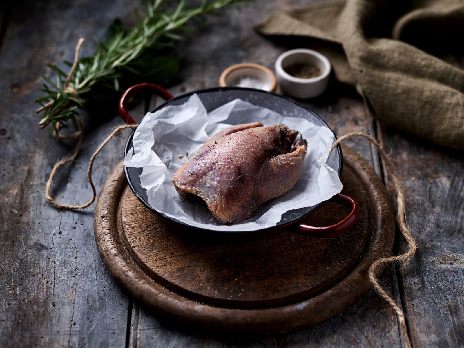 Willo Game Wild Game Whole Wild Partridge, Previously Frozen 1 x Bird