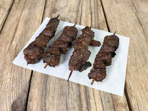 Sticky Jamaican Jerk Lamb Kebabs