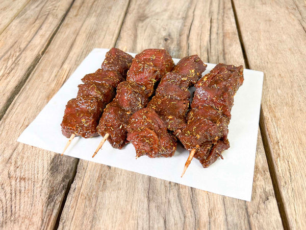 Sticky Jamaican Jerk Lamb Kebabs