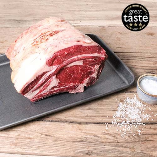 Eversfield Organic Beef 28 Day Aged Beef Rib On The Bone 4kg