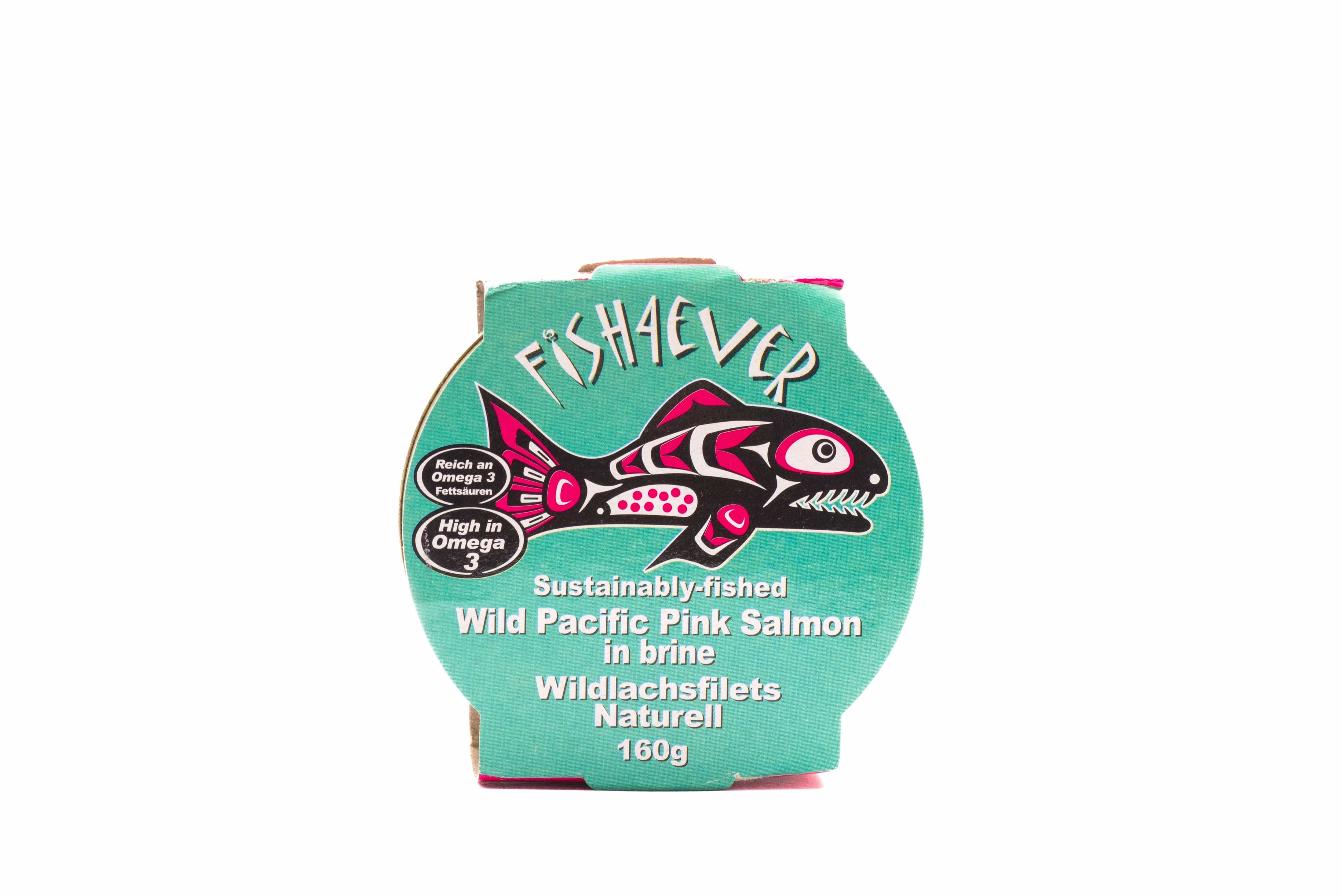 Fish4Ever Fish Fish4Ever Wild Pacific Pink Salmon in Brine 170g