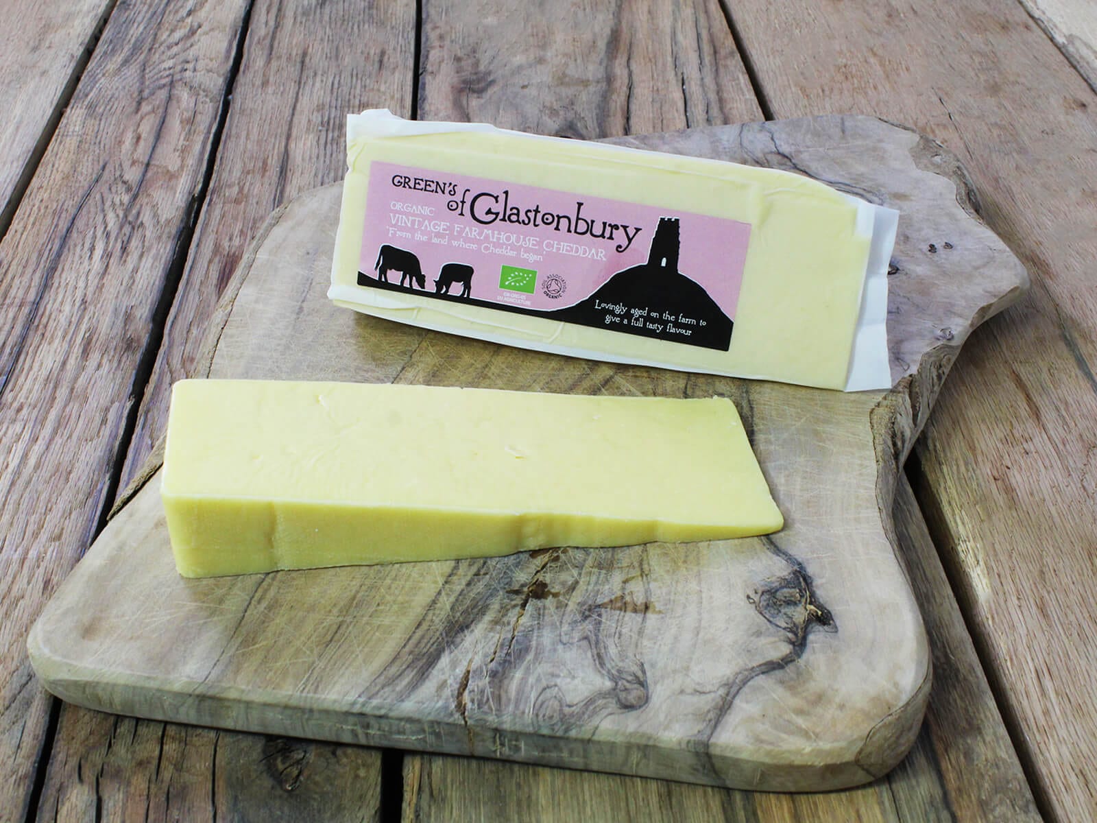 Longmans Cheese Glastonbury Farmhouse Vintage Cheddar 200g